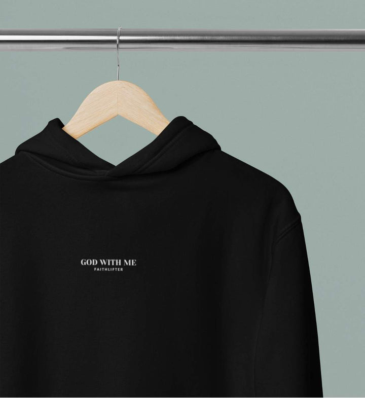 GOD WITH ME - Oversized Hoodie Print