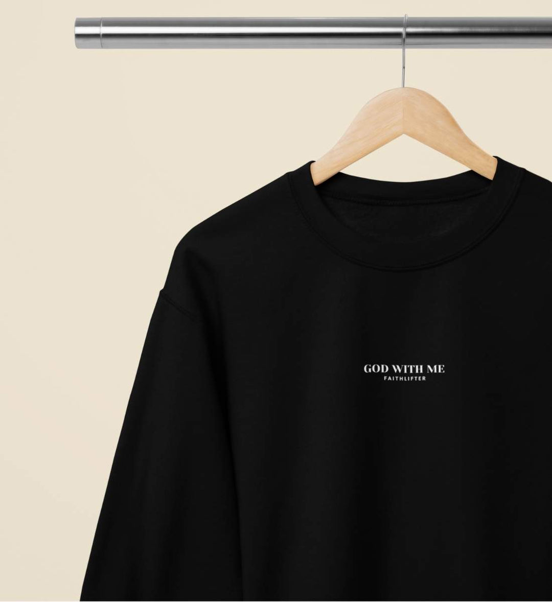 GOD WITH ME - Sweatshirt Print