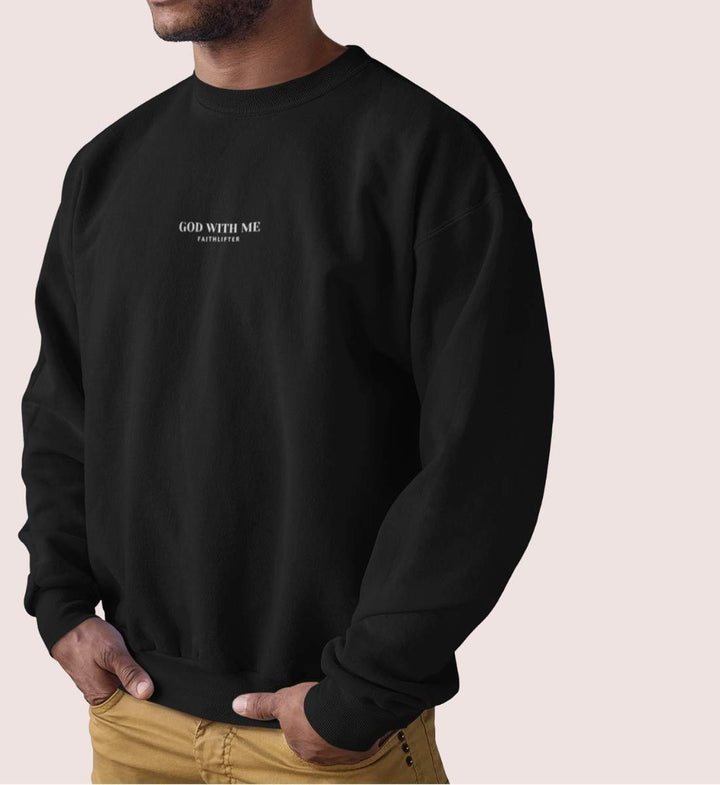 GOD WITH ME - Sweatshirt Print